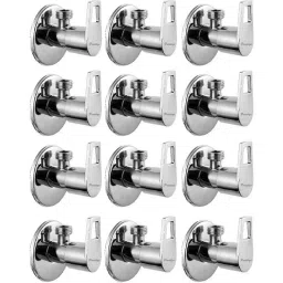Prestige Aria Brass Chrome Finish Angle Cock (Pack of 12)-picture-35