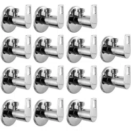 Prestige Aria Brass Chrome Finish Angle Cock (Pack of 14)-picture-48