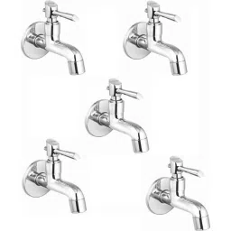Prestige Croma Brass Chrome Finish Bib Cock (Pack of 5)-picture-43