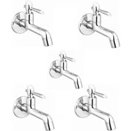 Prestige Croma Brass Chrome Finish Long Body Bib Tap (Pack of 5)-picture-11