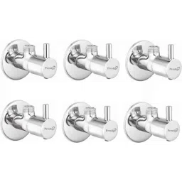 Prestige Dove Brass Chrome Finish Angle Cock (Pack of 6) image 1