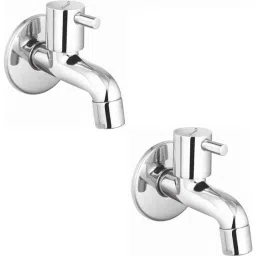 Prestige Dove Brass Chrome Finish Bib Cock (Pack of 2)-picture-28