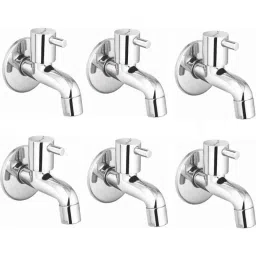 Prestige Dove Brass Chrome Finish Bib Cock (Pack of 6)-picture-31