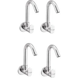 Prestige Ocean Brass Chrome Finish Sink Cock (Pack of 4)-picture-26