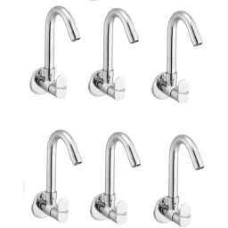 Prestige Ocean Brass Chrome Finish Sink Cock (Pack of 6)-picture-13