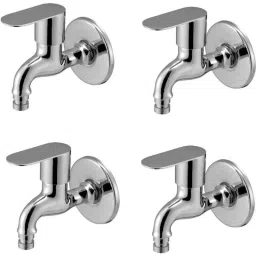 Prestige Ocean Brass Chrome Finish Washing Machine Bib Cock (Pack of 4)-picture-33