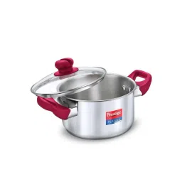 Prestige Platina Popular Stainless Steel Casserole with Glass Lid (180mm, 2L)-picture-45