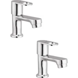 Prestige Prime Brass Chrome Finish Silver Pillar Cock (Pack of 2)-picture-14