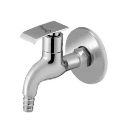 Prestige Qubix Brass Chrome Finish Nozzle Bib Cock image 3
