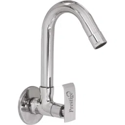 Prestige Qubix Brass Chrome Finish Sink Cock-picture-41