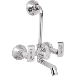 Prestige Qubix Brass Chrome Finish Telephonic Wall Mixer-picture-11