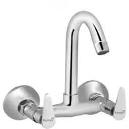 Prestige Slim Brass Chrome Finish Silver Sink Mixer-picture-34