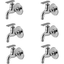 Prestige Slim Brass Chrome Finish Washing Machine Bib Cock (Pack of 6)-picture-26