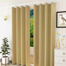 presto Beige Polyester Door Curtain-picture-13