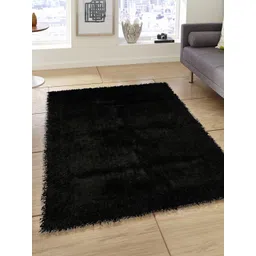 PRESTO Black Solid Anti-Skid Carpet-picture-10