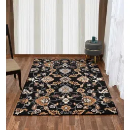 presto Black Traditional Wool 5 ft x 7 ft Hand Tufted Carpet-picture-16