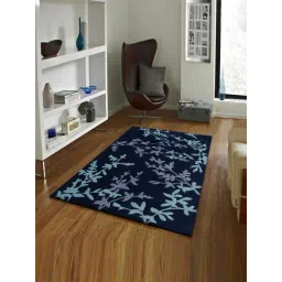 Presto Blue Wool Hand Tufted Carpet-picture-25