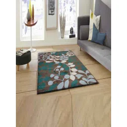 Presto Brown & Green Polyester Carpet-picture-45