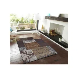 Presto Brown & Grey Polyester Carpet-picture-40