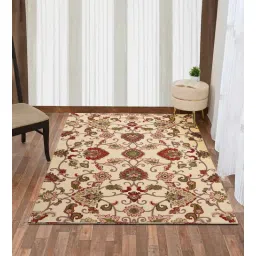 presto Cream Traditional Wool 5 ft x 7 ft Hand Tufted Carpet-picture-13