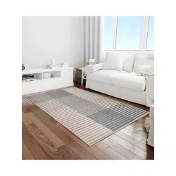 Presto Grey & Beige Polyester Washable Carpet-picture-21