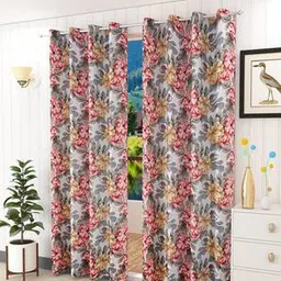 presto Multi Coloured Polyester Door Curtain-picture-10