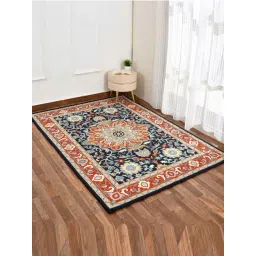 Presto Orange Wool Traditional Hand Tufted Carpet-picture-12