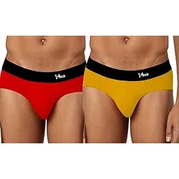 prettify Lightweight Solid Briefs for Men - Comfortable and Stylish Innerwear-Pack of 2.-picture-21