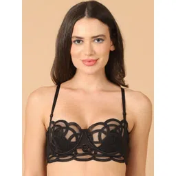 PrettyCat Floral Bralette Bra Medium Coverage Underwired Lightly Padded-picture-22