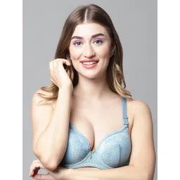 PrettyCat Floral Medium Coverage Underwired Lightly Padded Bra With All Day Comfort-picture-13