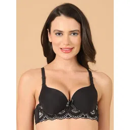 PrettyCat Floral T-Shirt Bra Medium Coverage Underwired Lightly Padded-picture-11