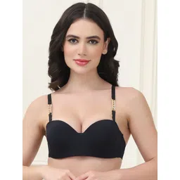 PrettyCat Women Bra Half Coverage Underwired Lightly Padded-picture-30