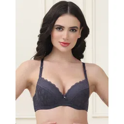 PrettyCat Women Floral Medium Coverage Underwired Lightly Padded Bra-picture-27