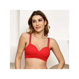 Prettycat Women Lightly Padded T-Shirt Bra With Rhinestone Strap-picture-18