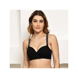 Prettycat Women Lightly Padded T-Shirt Bra With Rhinestone Strap-picture-17
