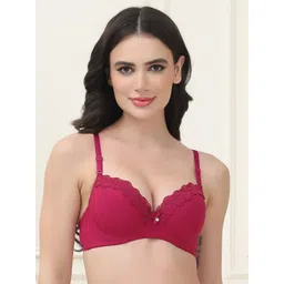 PrettyCat Women's Medium Coverage Underwired Lightly Padded T-Shirt Bra-picture-12