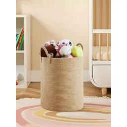 prettykrafts Brown Foldable Laundry Bag-picture-35