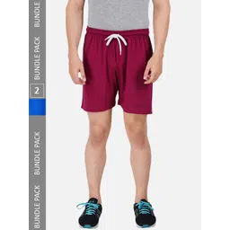 PRIDE APPAREL Men Pack Of 2 Outdoor With Antimicrobial Technology Sports Shorts-picture-18