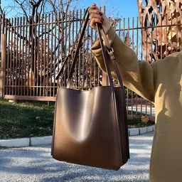 pride style Women Brown Tote-picture-13