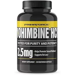 primaforce Yohimbine HCl,2.5 mg,90 Veggie Caps PMF-02039, 80 grams-picture-19