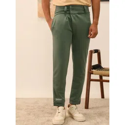 PRIMAL GRAY Men Easy Wash Regular Trousers-picture-29