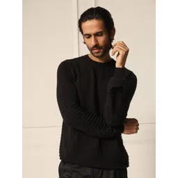 PRIMAL GRAY Men Ribbed Cotton Pullover-picture-31