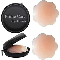 prime cart Silicone Nipple Cover Bra Pad Womens Adhesive Reusable Nipple Pads - Pasties Silicone - Thin Silicone Nipple Cover Pasties. Free-Size-picture-55