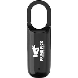 PRIME PICK Secure Fingerprint Padlock, Mini Black Padlock Fingerprint Lock, Long Standby Time USB Charge Keyless Padlock for Gym School Locker, House Door, Travel Luggage, Backpack(Black 1 Pack)-picture-36