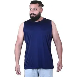 prime plus Sleeveless T Shirts for Men - Gym Vest, Sando Tank Top Wear, Workout Baniyan, Stringers Inner Shirt, Bodybuilding Tshirts, Sports Tshirt Vests, Stylish Tanks Tops-picture-26
