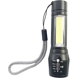 Primrose Rechargeable LED Torch Light High Power | Rechargeable Torch Light Long Range | Portable Rechargeable LED Torch Light Small | Mini Pocket USB Rechargeable LED Light for Emergency-image-34
