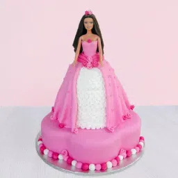 Princess Barbie Cake (2.5 Kg)-picture-31