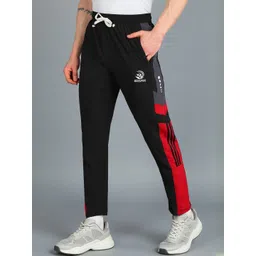 Print Men Mid-Rise Track Pants-picture-39