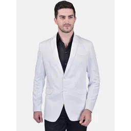 PRINTCULTR Notched Lapel Single Breasted Blazers-picture-10