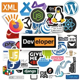 Printshed Coding Stickers-65 Vinyl Laptop Decal 15-picture-26